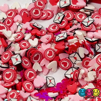 Everything Valentines Fake Sprinkles Valentine's Day Cupid Hearts Confetti 10/5mm
