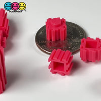 Hot Pink Micro Diamond Building Blocks Crunchy Slime Crunch 200 pcs