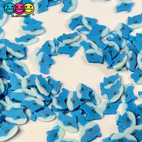Whale Blue Fimo Fake Polymer Clay Sprinkles Kawaii Jimmies Funfetti
