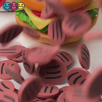 Hamburger Fimo Slices Polymer Clay Fake Sprinkles Fast Food Burger Funfetti Confetti 10/5 mm