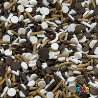 S'mores Fake Clay Sprinkles Confetti Mix Decoden Jimmies Funfetti
