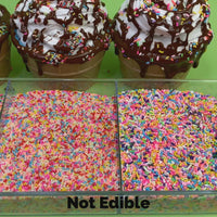 Confetti Fake Clay Sprinkles Multicolor Patterns Decoden