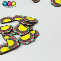 Taco Fimo Slices 10mm Fake Clay Sprinkles Tacos Decoden Jimmies Funfetti