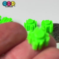 Neon Green Micro Diamond Building Blocks Crunchy Slime Crunch 200 pcs