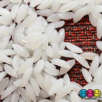 Rice Realistic Fake Food Faux Foods Imitation Actual Size Silicon Decoden NOT EDIBLE
