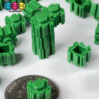 Dark Green Micro Diamond Building Blocks Crunchy Slime Crunch 200 pcs