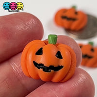 Jack-o-Lantern Witches Hat Pumpkin Haunted House Ghost Selection Cabochon Charm Halloween Flat Back Decoden 10/12 pcs