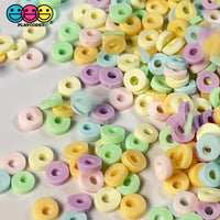 Cheerios Cereal Pastel Colors Fimo Fake Polymer Clay Sprinkles Easter Jimmies Funfetti