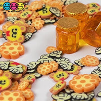 Honeycomb Teddy Bear Bees Mix Fimo Fake Polymer Clay Sprinkles Jimmies Kawaii Funfetti